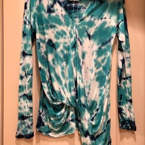 Young Fabulous and Broke Tie-dyed shirt